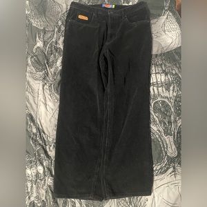 Black empyre corduroy pants